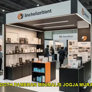 booth pameran minimalis jogja murah